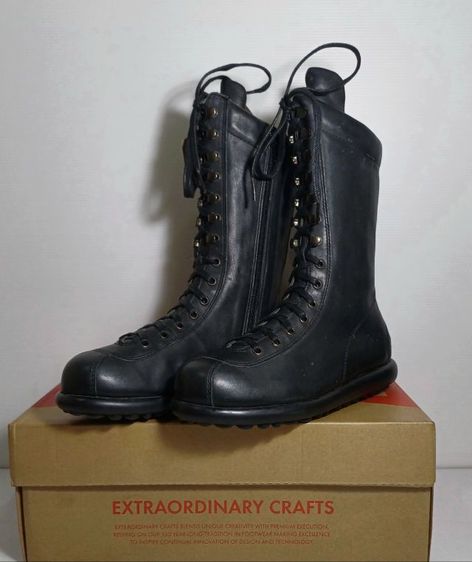 CAMPER Boots for Women or Kids 35EU(22.7cm) ของแท้ ใหม่มือ 1, รองเท้าบู้ท CAMPER หนังแท้ ป้ายโลโก้แตกใช้หนังแท้เย็บปิดแทน ไม่กระทบการใช้งาน รูปที่ 16