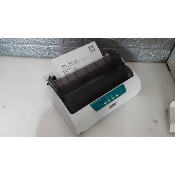จัดโปรลดราคาจ้า++ Printer OKI Microline 1190Plus ปริ้น Dot Matrix หัวเข็ม ปริ้นใบเสร็จ กระดาษต่อเนื่อง ปริ้นได้ 6ก็อปปี้