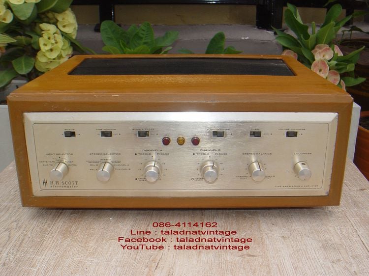 SCOTT 299-B แอมป์หลอด USA ยี่ห้อดัง Tube Stereo Amplifier