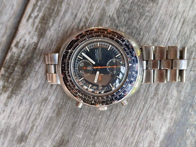 SEIKO slide rule chronograph vintage 6138-7000 รูปที่ 11