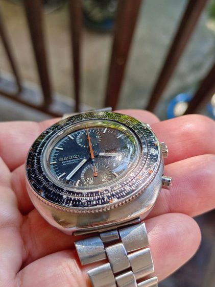 SEIKO slide rule chronograph vintage 6138-7000 รูปที่ 4