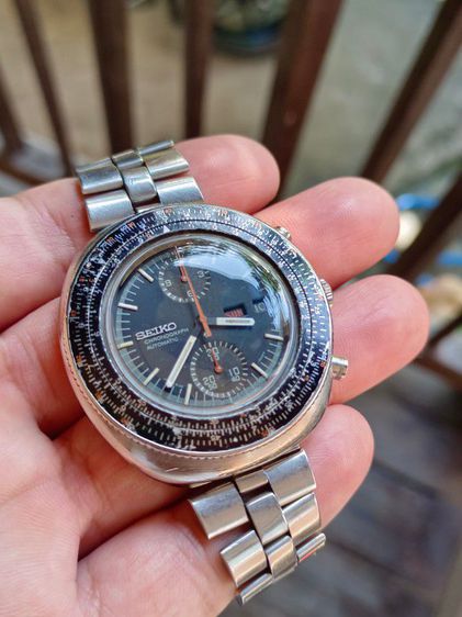SEIKO slide rule chronograph vintage 6138-7000 รูปที่ 3