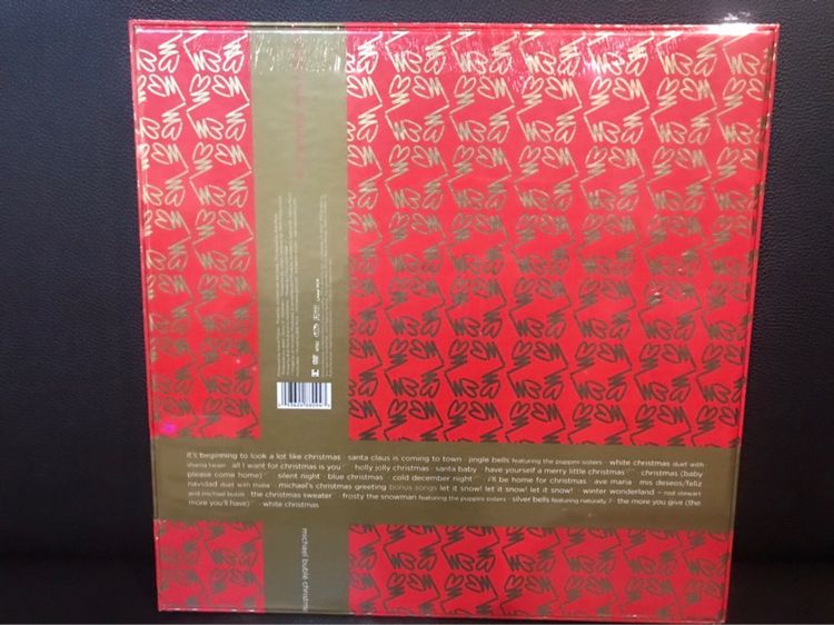 ขายแผ่นเสียงซีลนักร้องชายยอดเยี่ยมมาดเท่ Michael Bublé Christmas 2021 Super Deluxe 10th Anniversary Limited Edition Set LP CD  ส่งฟรี  รูปที่ 4