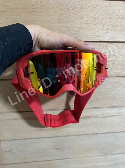 Fox Racing Vue Goggle Red รูปที่ 2