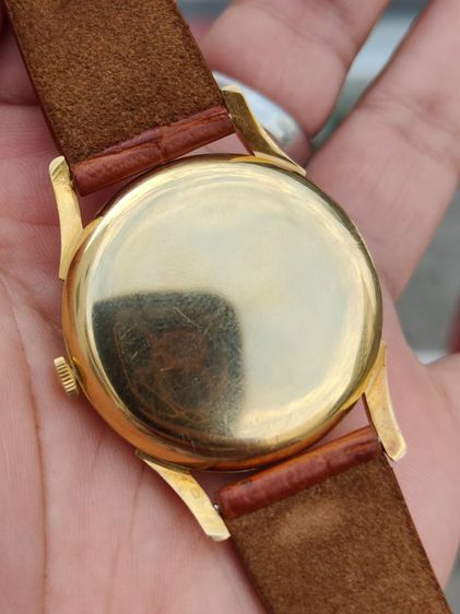 Vintage IWC International Watch Co.18k Solid Gold  รูปที่ 2