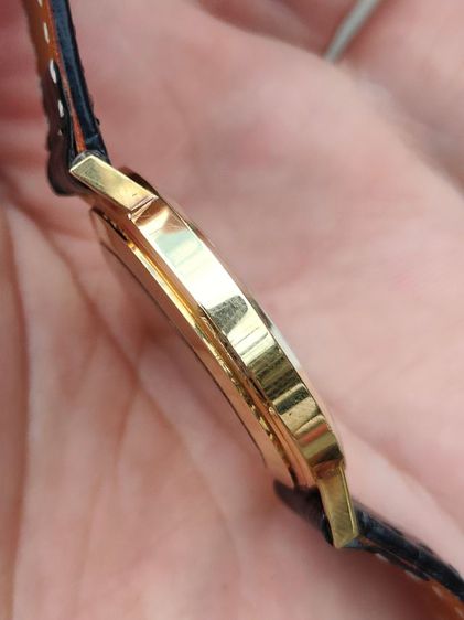 Rare Chopard Geneve Micro Roter Oynx Dial 18k solid gold 18k Solid Gold แนวเดรสเรียบหรู  รูปที่ 9