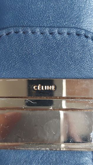 กระเป๋าถือ Celine สีกรม  รูปที่ 4