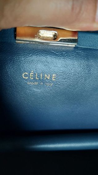 กระเป๋าถือ Celine สีกรม  รูปที่ 10