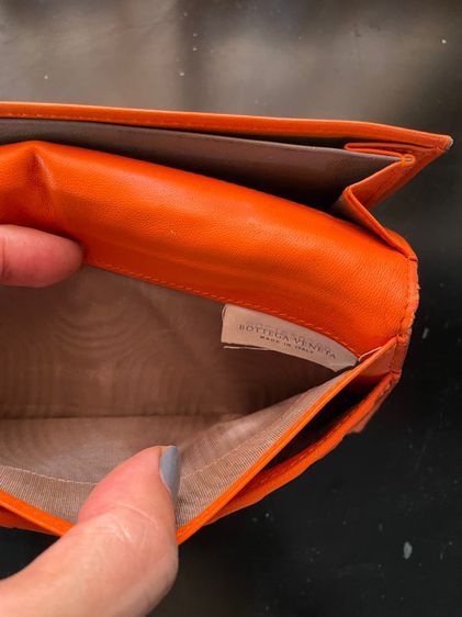 Botega Venetia long wallet รูปที่ 5