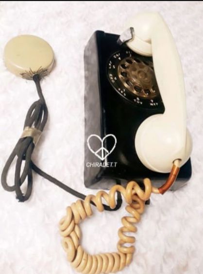 โทรศัพท์บ้านแบบแขวนผนังแนววินเทจ ปี ค.ศ.1920 ยี่ห้อระบุบนเครื่อง (Western Electric) MADE IN U.S A. สภาพสมบูรณ์ (ราคาขายรวมค่าจัดส่ง EMS) รูปที่ 3