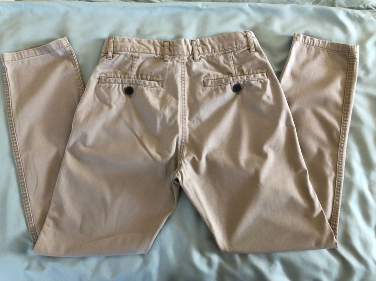 กางเกงขายาว ผ้าชิโน HandM chino pants รูปที่ 5