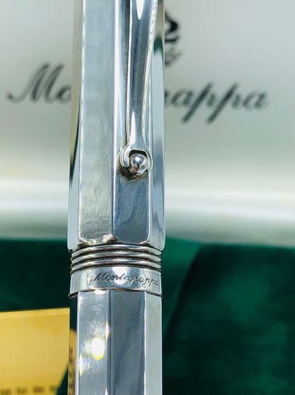 montegrappa silver pen (65682) รูปที่ 7
