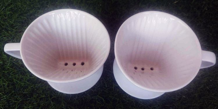 Kalita Ceramic dripper ขนาด 102 ถ้วยดริปกาแฟ มือสอง จากญี่ปุ่น รูปที่ 4