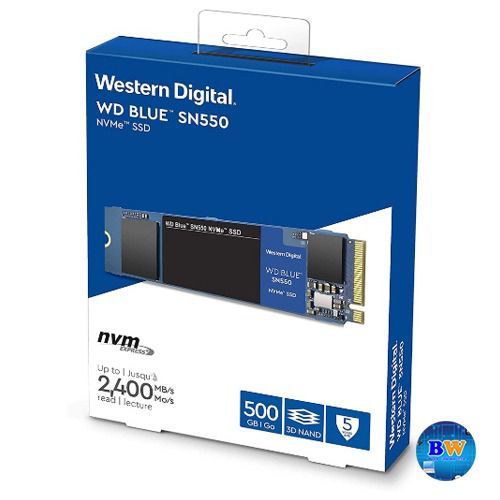 500 GB SSD M.2 PCIE WD BLUE SN550 (WDS500G2B0C) NVME รูปที่ 4