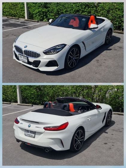 BMW Z4 2019 2.0 sDrive30i M Sport Sedan เบนซิน ไม่ติดแก๊ส เกียร์อัตโนมัติ ขาว รูปที่ 2