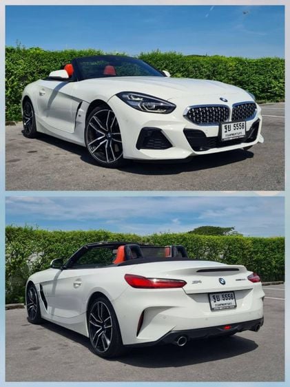 BMW Z4 2019 2.0 sDrive30i M Sport Sedan เบนซิน ไม่ติดแก๊ส เกียร์อัตโนมัติ ขาว