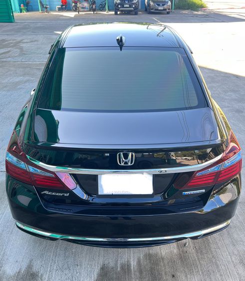 Honda Accord 2016 2.0 Hybrid Tech Sedan ไฮบริด ไม่ติดแก๊ส เกียร์อัตโนมัติ ดำ รูปที่ 4