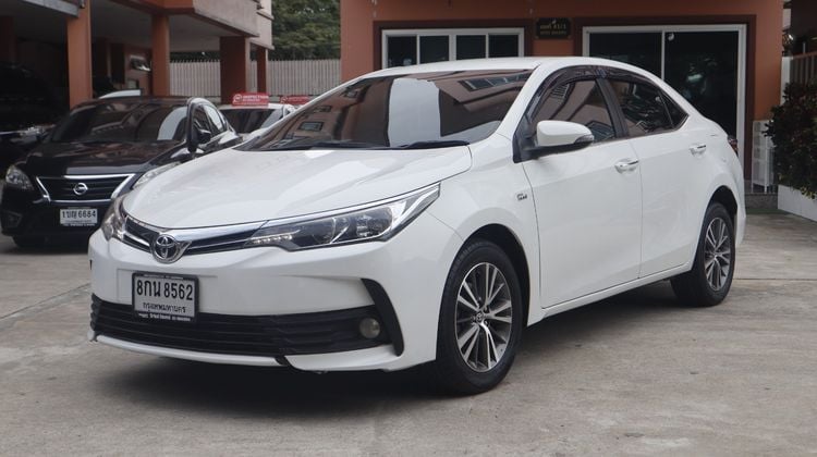 Toyota Altis 2019 1.6 G Sedan เบนซิน ไม่ติดแก๊ส เกียร์อัตโนมัติ ขาว