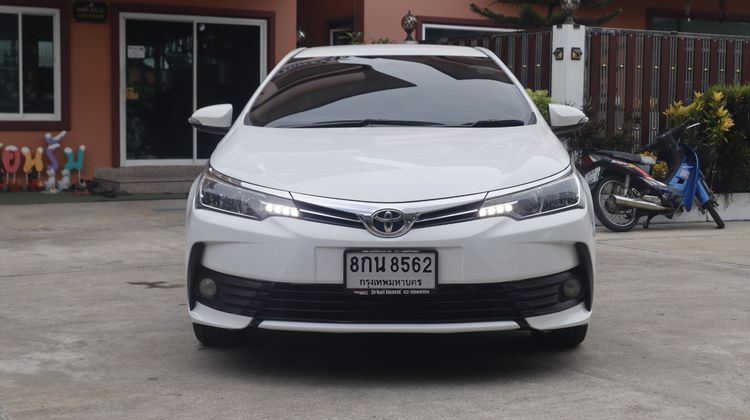 Toyota Altis 2019 1.6 G Sedan เบนซิน ไม่ติดแก๊ส เกียร์อัตโนมัติ ขาว รูปที่ 2