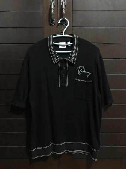 Burberry Brit London Black Label Polo Shirt รูปที่ 5