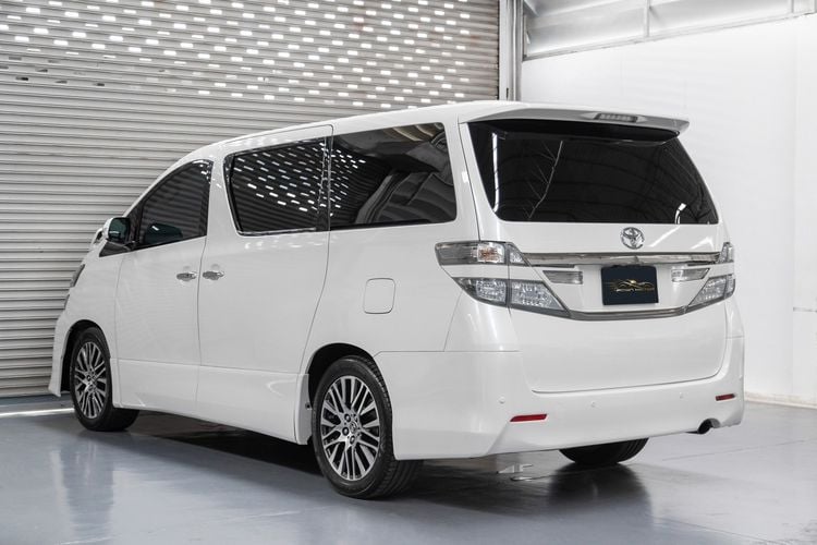Toyota Vellfire 2012 2.5 Z G Edition Van เบนซิน ไม่ติดแก๊ส เกียร์อัตโนมัติ ขาว รูปที่ 4