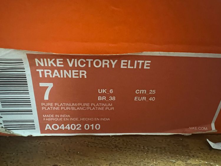 NIKE Victory ELITE trainer Authentic Size40 รูปที่ 7