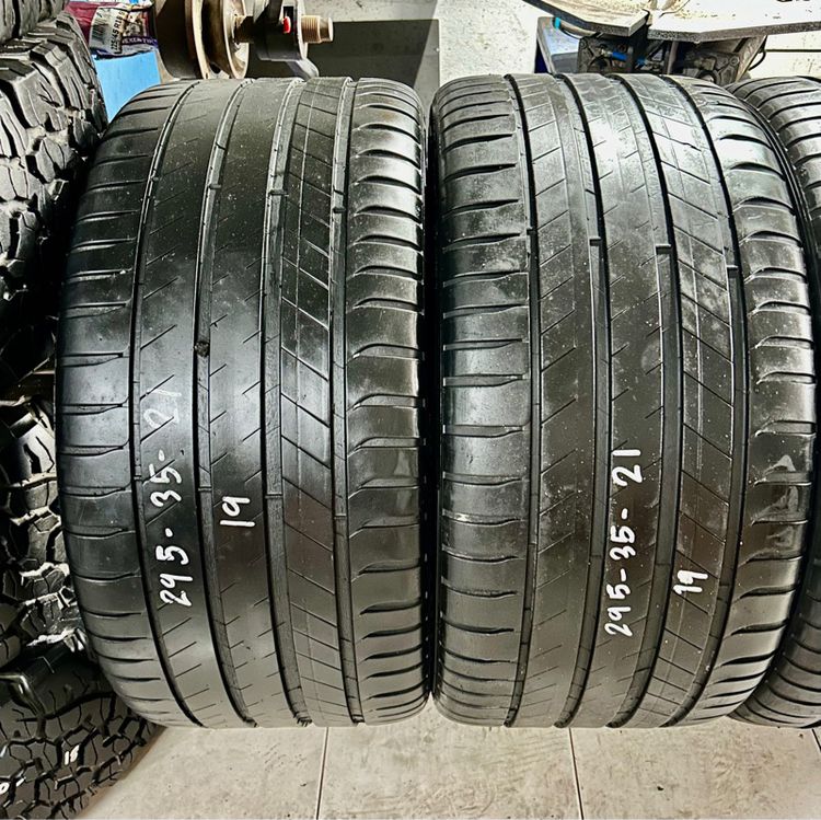 MICHELIN 295 35 21 มือสอง4เส้นงามงาม รูปที่ 4