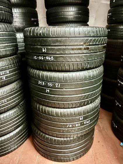 MICHELIN 295 35 21 มือสอง4เส้นงามงาม รูปที่ 8