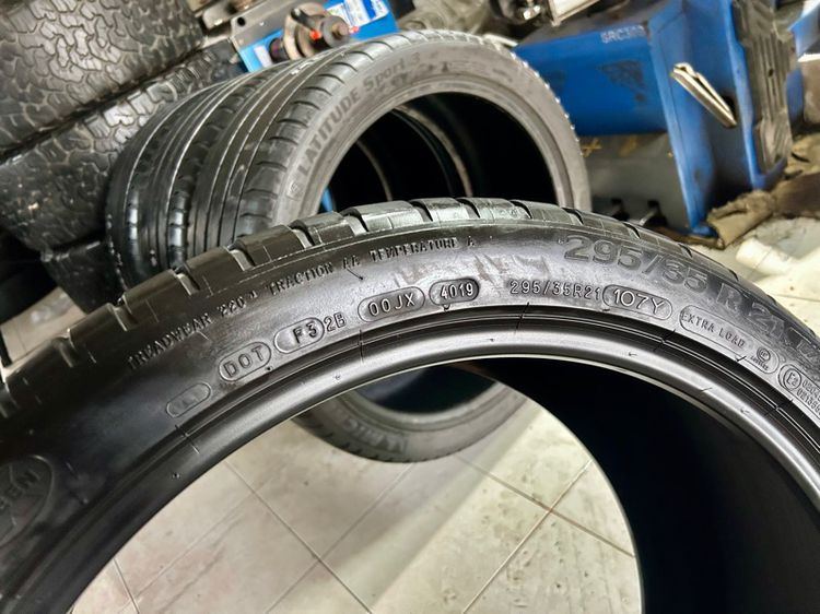 MICHELIN 295 35 21 มือสอง4เส้นงามงาม รูปที่ 6