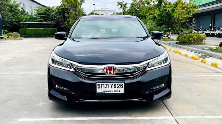 Honda Accord 2016 2.0 EL i-VTEC Sedan เบนซิน ไม่ติดแก๊ส เกียร์อัตโนมัติ ดำ รูปที่ 2