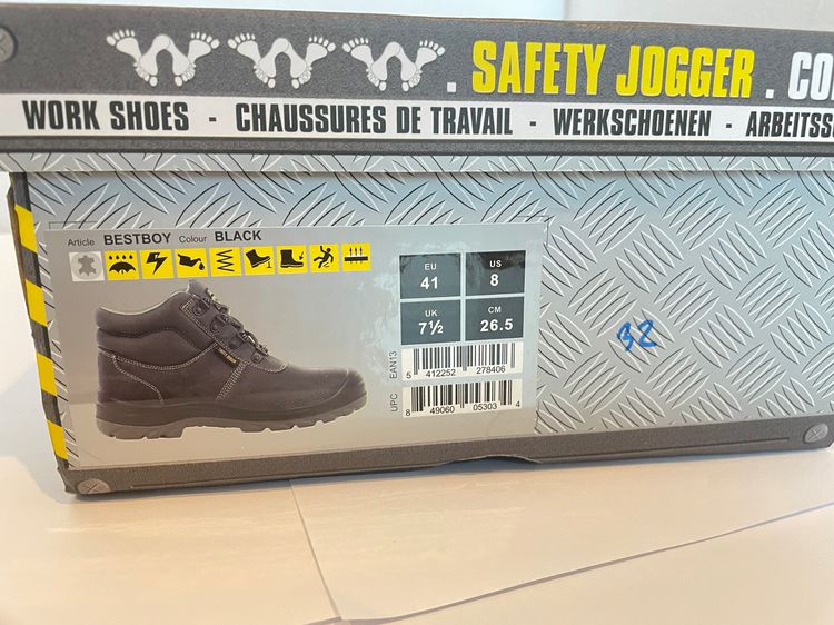 รองเท้า Safety Jogger Heavy duty สภาพนางฟ้าใหม่มาก รูปที่ 12