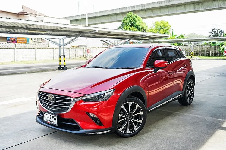 Mazda CX-3 2018 2.0 SP Sedan เบนซิน ไม่ติดแก๊ส เกียร์อัตโนมัติ แดง