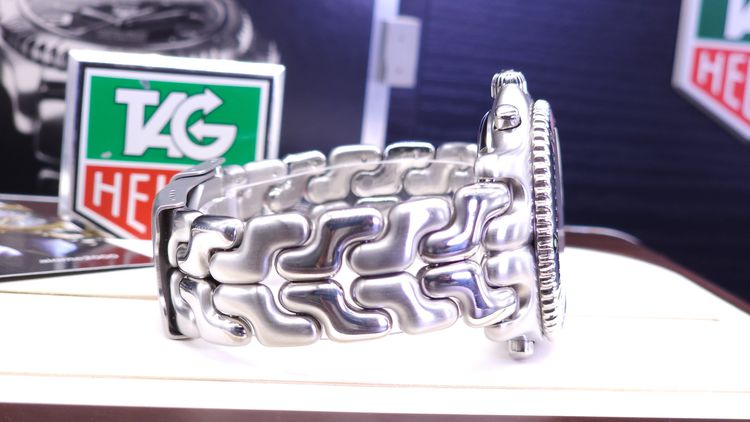 Tag heuer ก้างปลา Sel หน้าขาว โมเดล Senna Ayrton รูปที่ 5