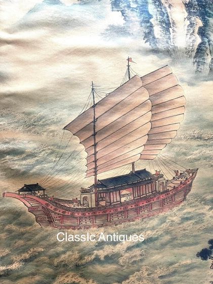 ภาพเรือสำเภาจีนสะสม รูปที่ 2