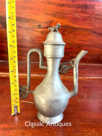 กาน้ำชา หัวสิงห์ จีนโบราณ รูปที่ 5