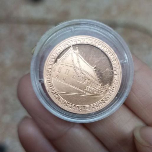 เหรียญไทย 💥ส่งฟรี เหรียญทองแดง พระเจ้าตากสินมหาราช 