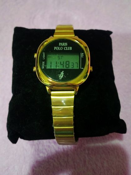 นาฬิกา สีทอง POLo CLUB 3PP-2108822L-GD-BK รูปที่ 5