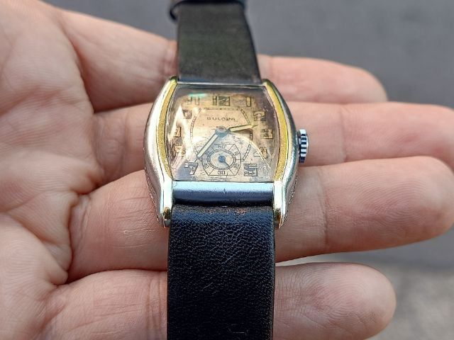 Bulova Vintage ไขลาน 2 เข็มครึ่ง รูปที่ 2