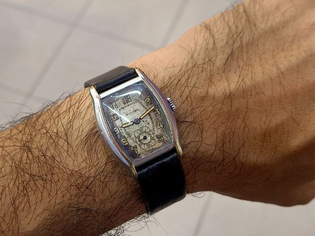 Bulova Vintage ไขลาน 2 เข็มครึ่ง รูปที่ 18