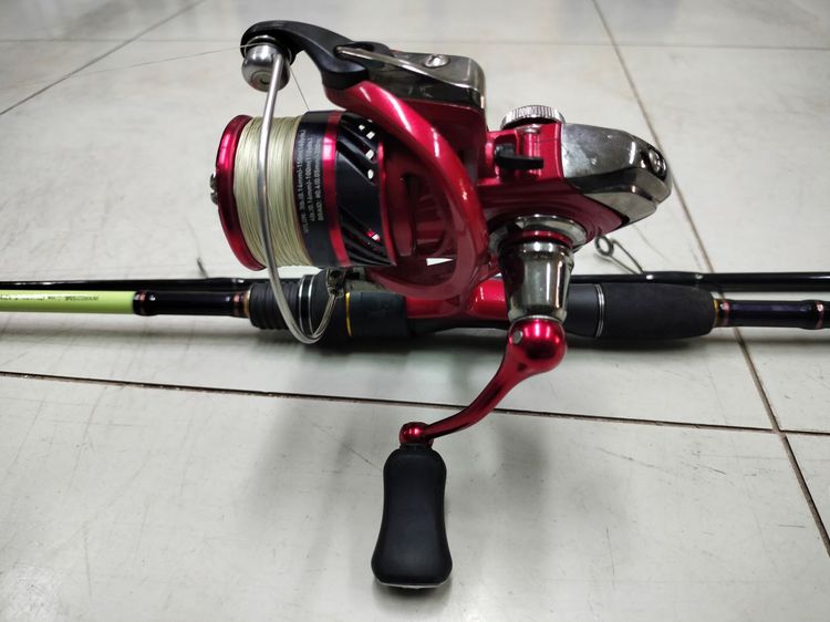 ชุดคันเบ็ดตีเหยื่อปลอม  6-12lb รูปที่ 6