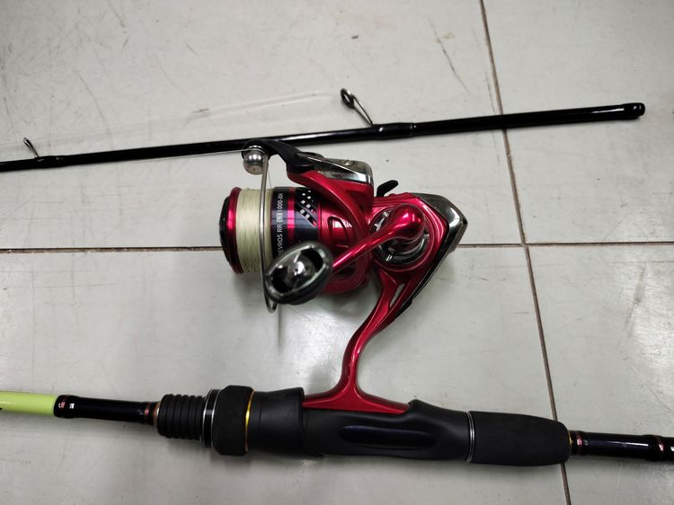 ชุดคันเบ็ดตีเหยื่อปลอม  6-12lb รูปที่ 9
