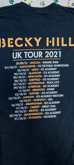 เสื้อวง Becky Hill T Shirt Tour 2021 รูปที่ 6
