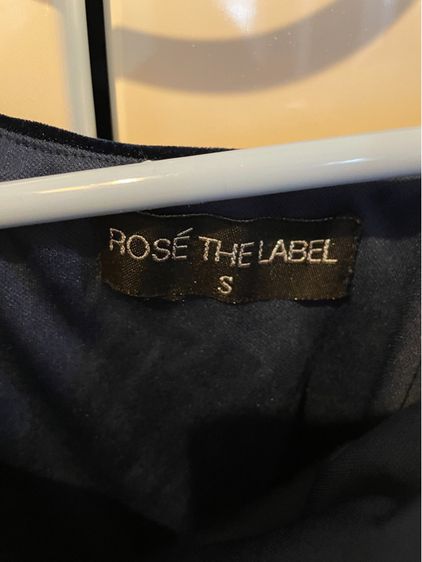 เสื้อเดรส ผ้ากำมะหยี่ แบรนด์ rose the label รูปที่ 4