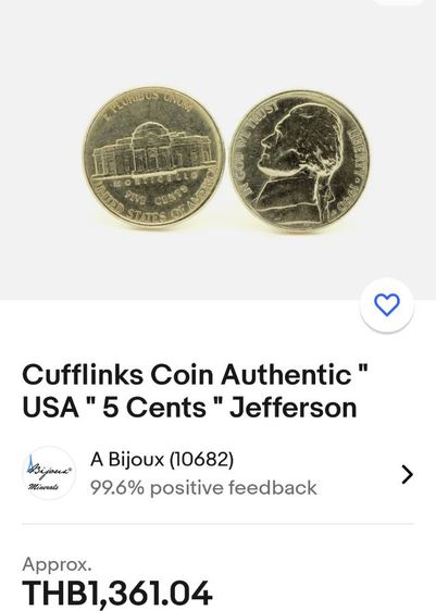 Jefferson Nickel 1979-P
MS-69 Five Cents 
 รูปที่ 6