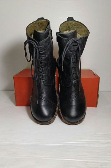 EL NATURALISTA Boots, Unisex 39EU(25.0cm) ของแท้ มือ 2 สภาพเยี่ยม, รองเท้าบู้ท El Nat.หนังแท้ พื้นเต็ม ผ้าบุด้านในปริเล็กน้อยซ่อมอย่างดีแล้ว รูปที่ 4