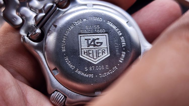 Tag heuer Auto หน้าขาวสองชั้น คลาสสิค รูปที่ 8