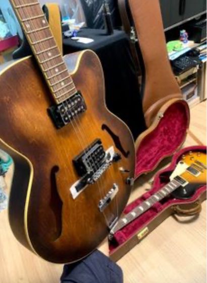 กีตาร์ไฟฟ้า Ibanez Hollow Body พร้อมกนะเป๋า รูปที่ 5