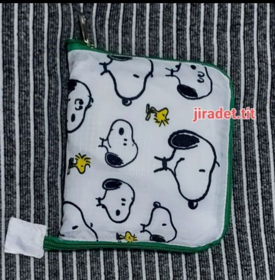 กระเป๋าผ้าและPassbook Holder ลาย PEANUTS สุดน่ารัก เป็นสินค้าพรีเมี่ยม จากธนาคารกสิกรไทย สินค้าใหม่ (Limited) รูปที่ 6