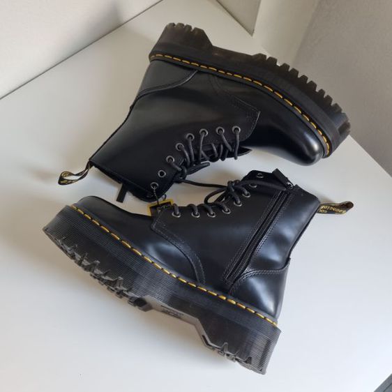 รองเท้าบูท Dr.Martens Jadon Boot Smooth Leather Platforms มือสอง รูปที่ 5