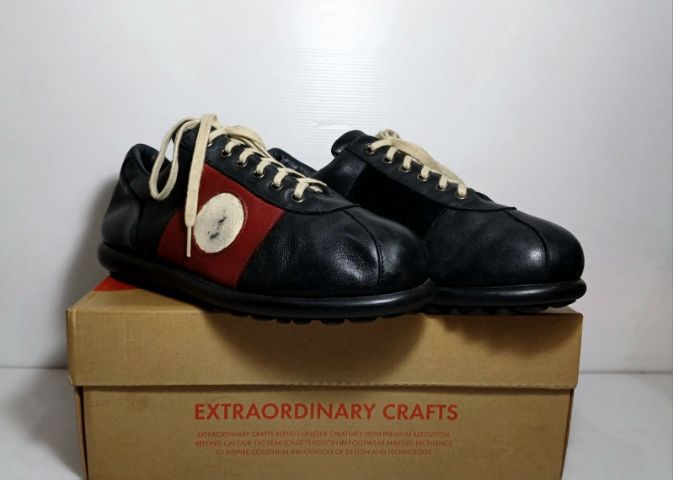 CAMPER Sneakers 41EU(26.5cm) งาน Morocco ของแท้ มือ 2, รองเท้า CAMPER หนังแท้ พื้นเต็มสวย สภาพเยี่ยม มีตำหนิเล็กน้อย ไม่กระทบการใช้งาน รูปที่ 15